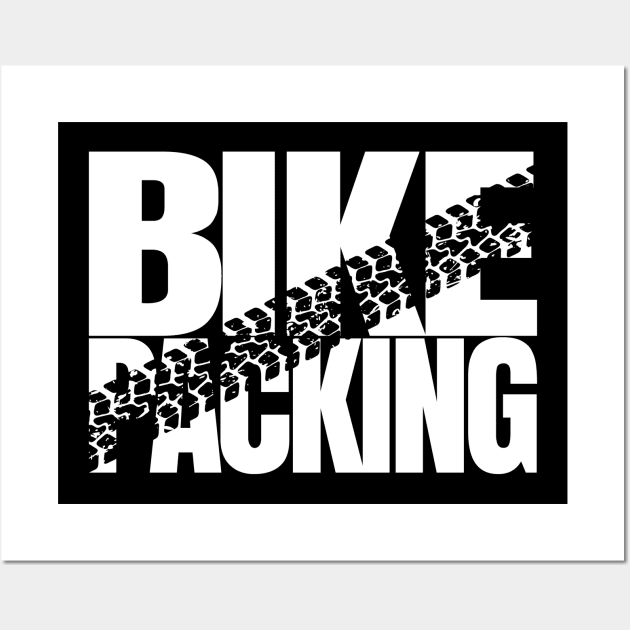 Bikepacking Wall Art by Shirtbubble